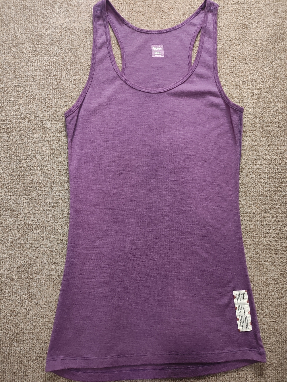 Rapha Women's Merino Base Layer - Small Purple (Rare)